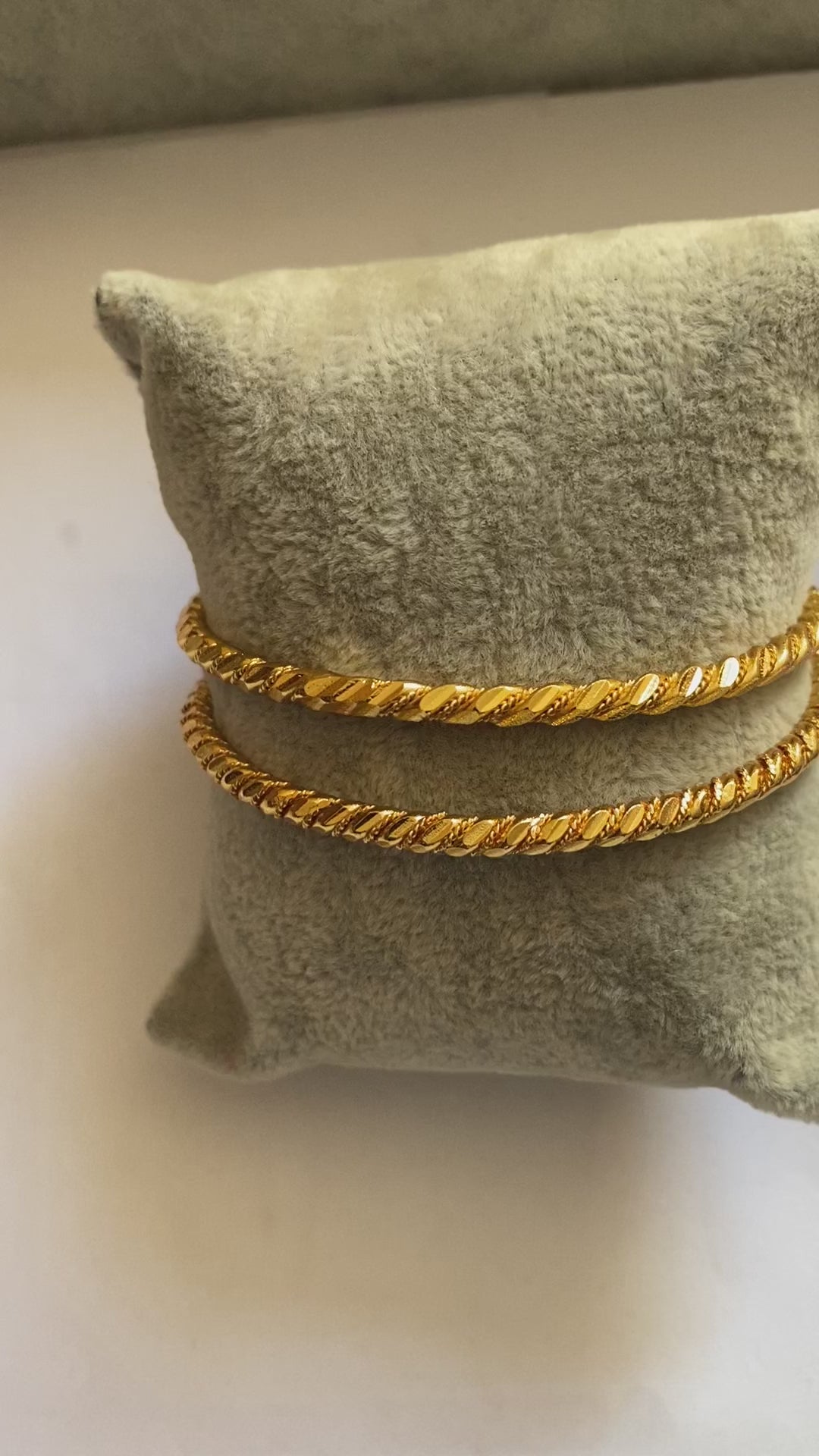 24k gold plated pakistani bangles